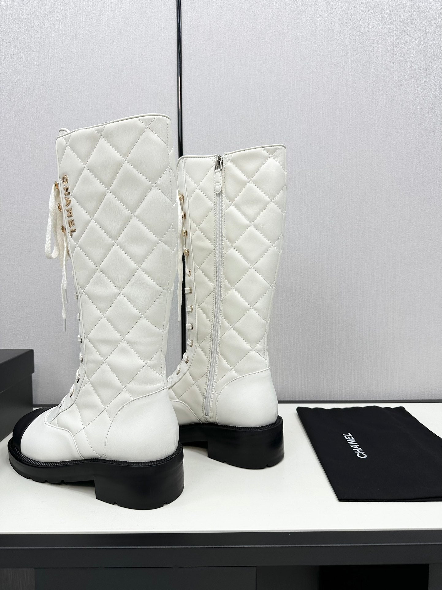 Chanel Winter/Snow Boots with Reversible Spikes
