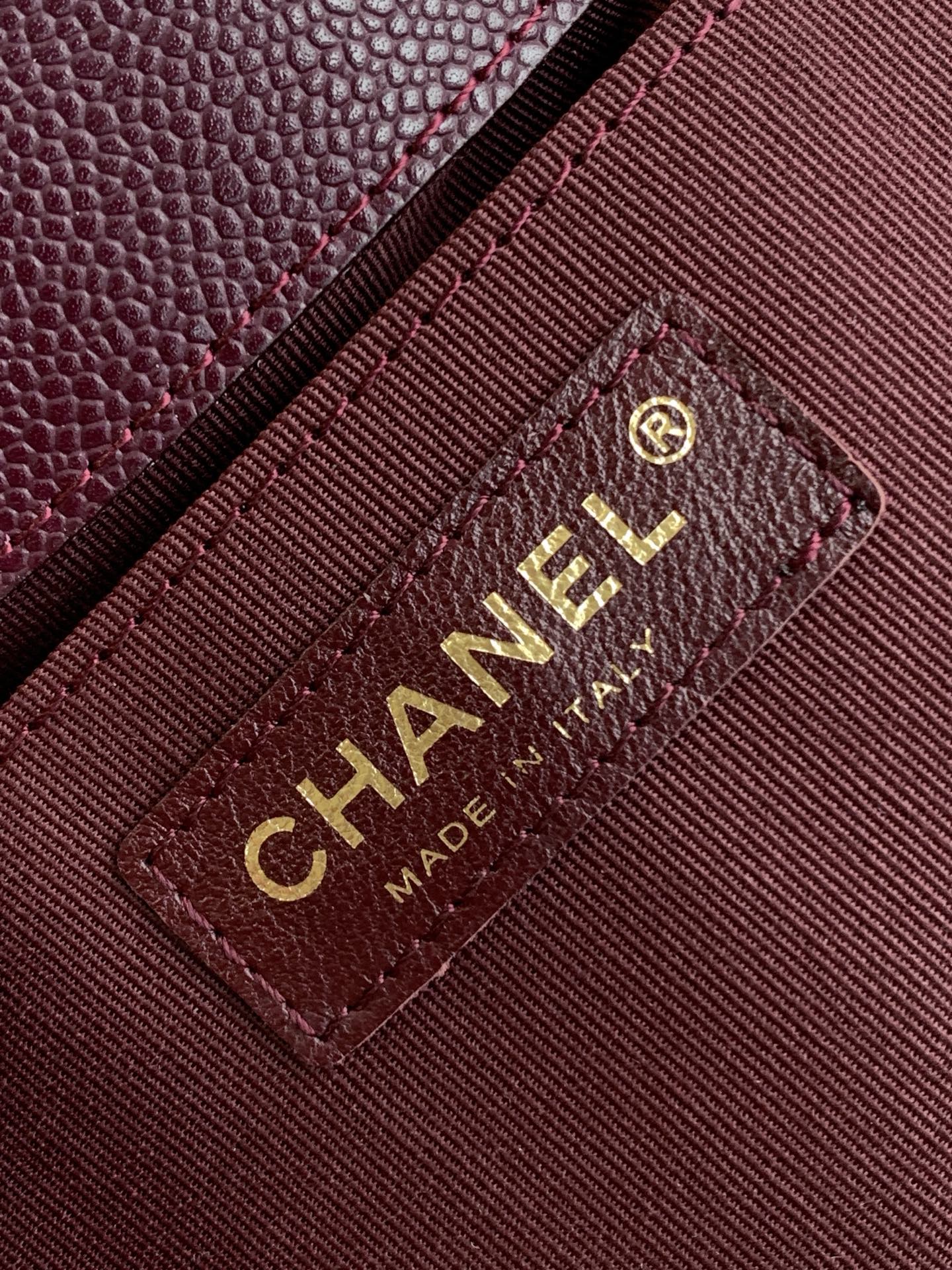 Chanel Timeless Elegance Lambskin Shoulder Bag