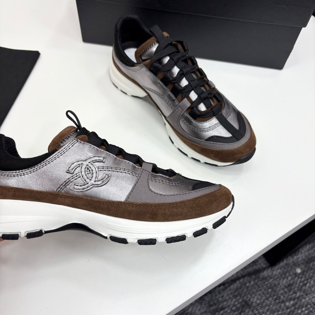 Chanel White Designer Sneakers