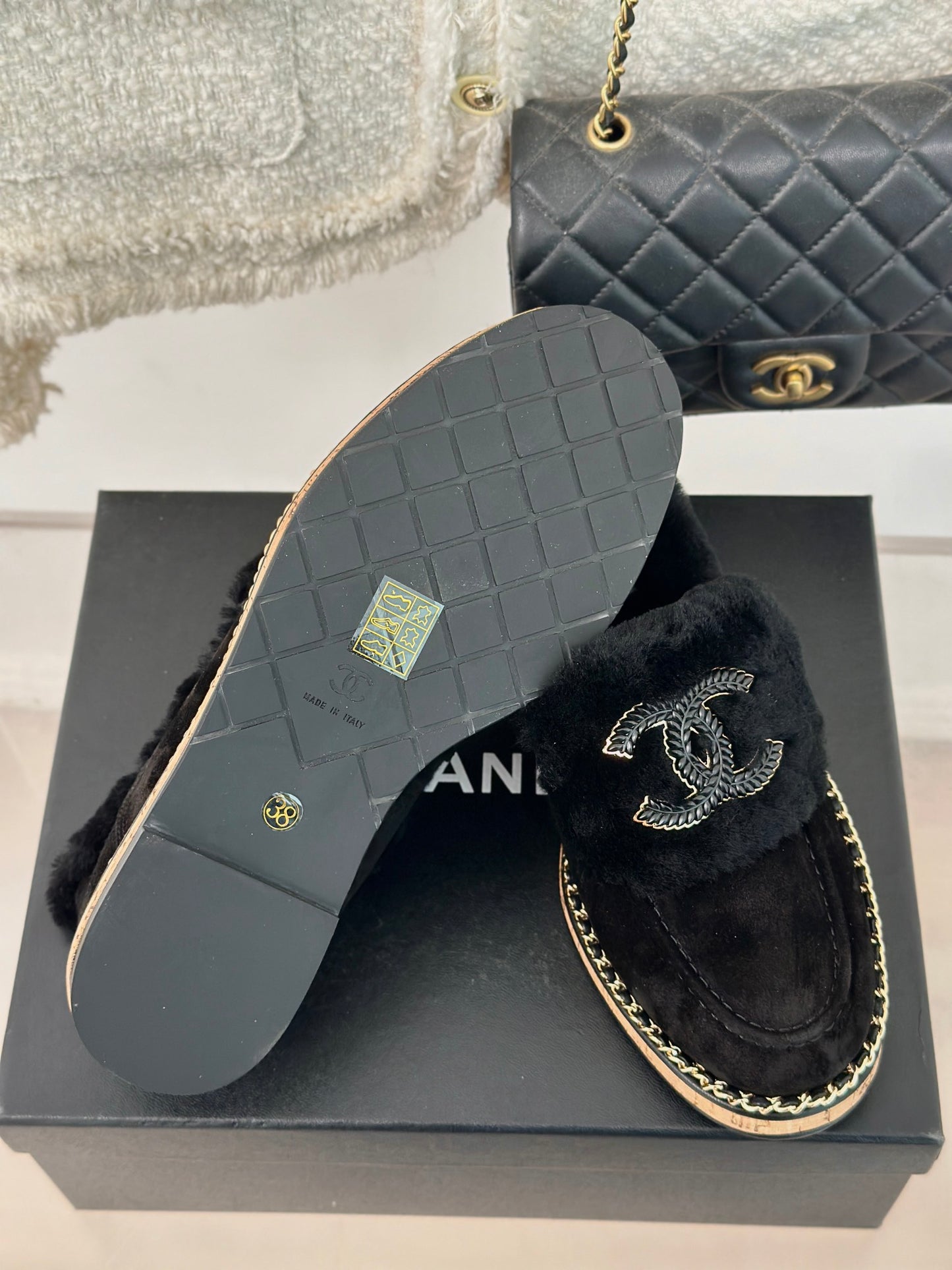 Chanel Elegance Buckled Sandals