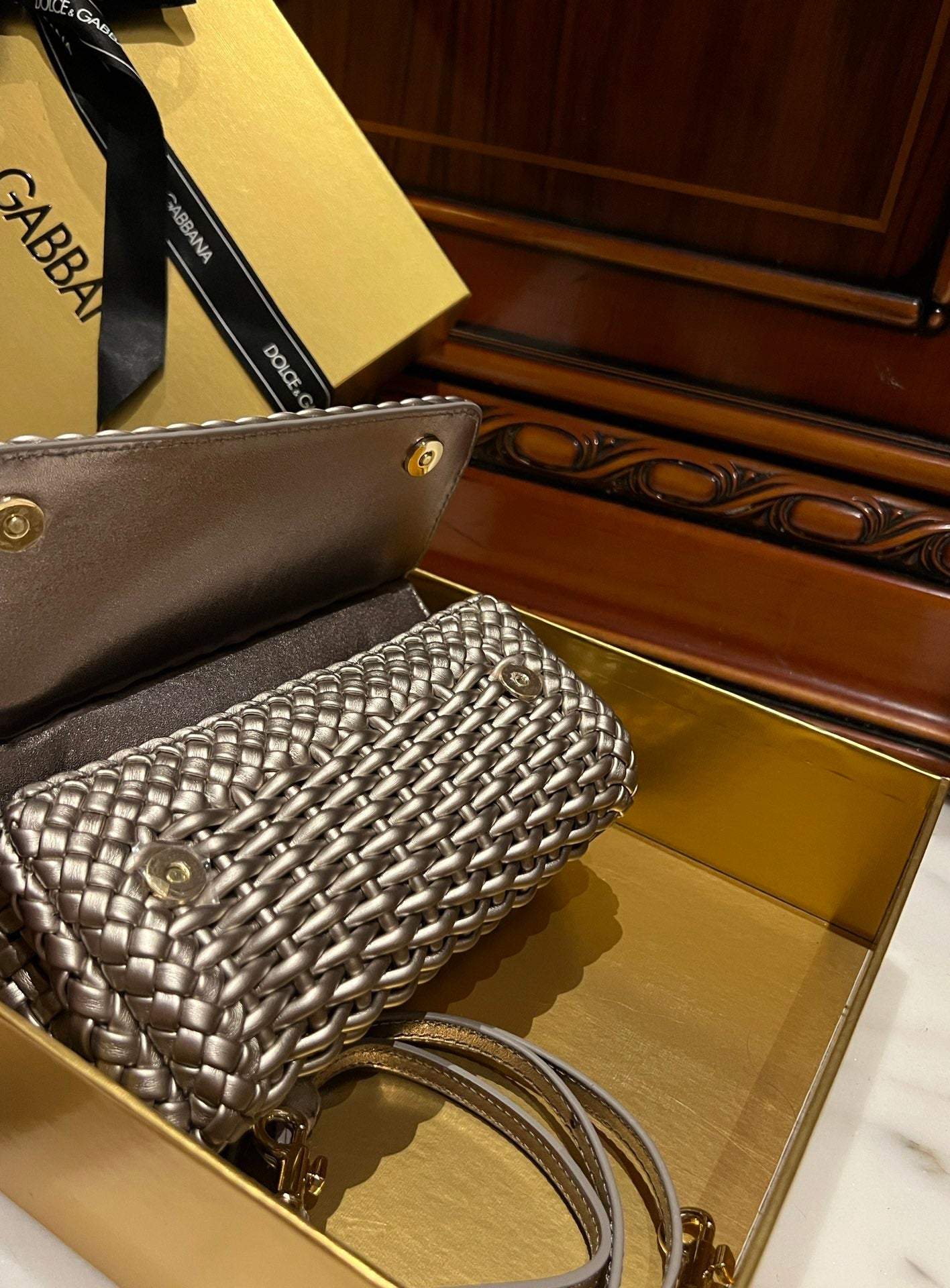 Dolce & Gabbana Dolce & Gabbana Micro Sicily 62 Tote Bag | Red | FARFETCH IL