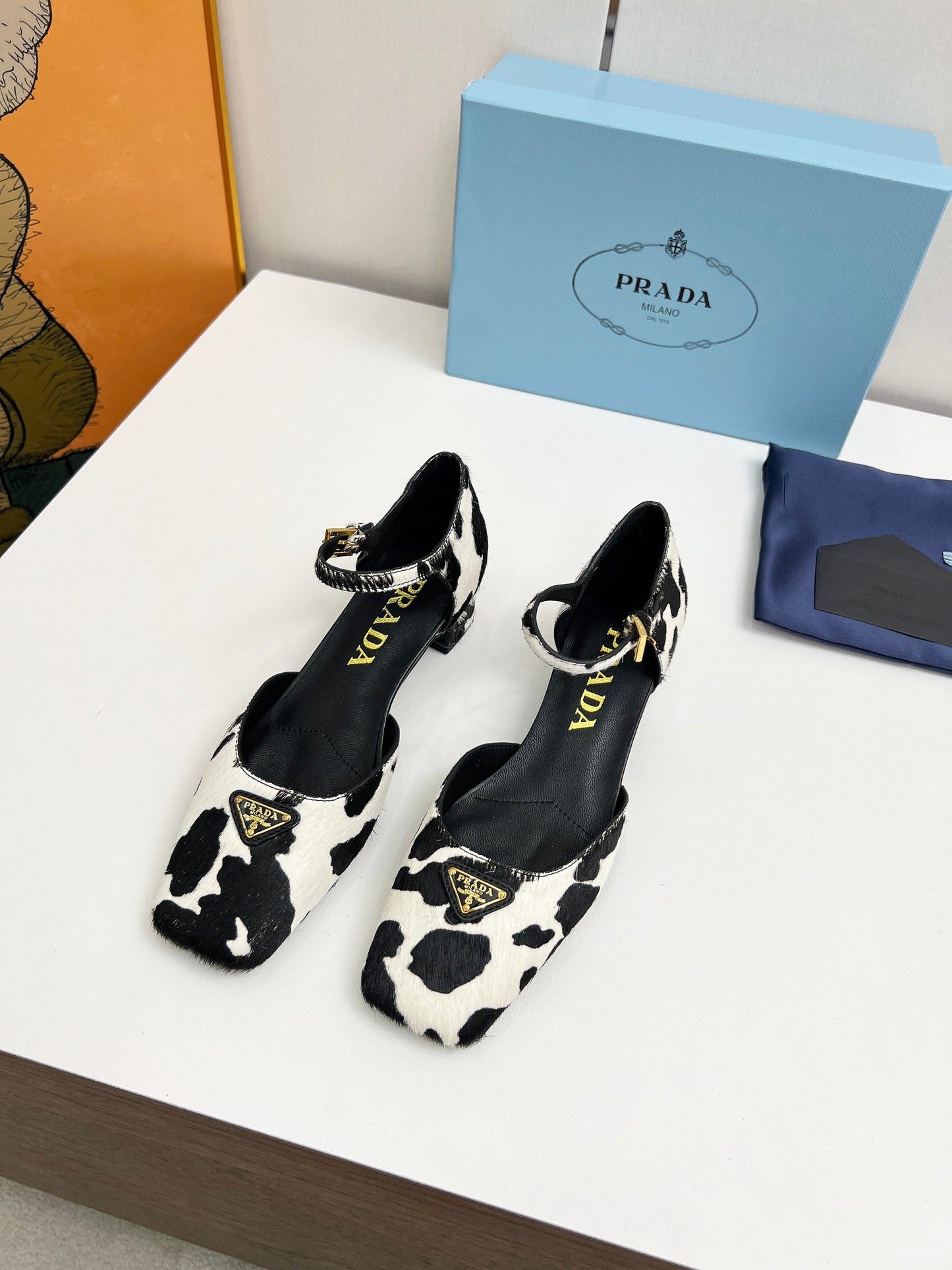 Prada Opulent Leather Mules