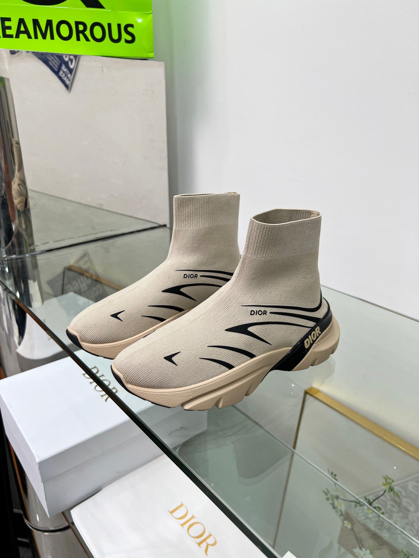 Dior Urban Glide Pull-On Boot Sneakers