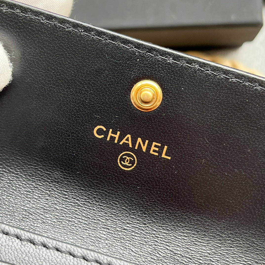 Chanel Timeless Elegance Folding Wallet