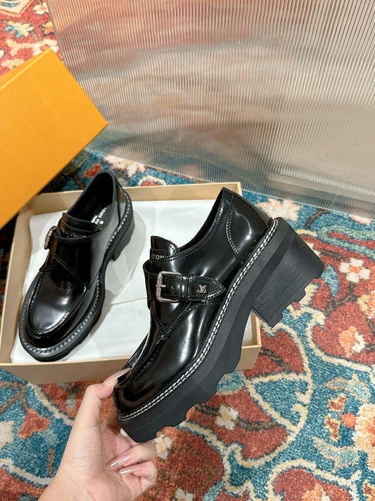 Louis Vuitton Timeless Calfskin Moccasin Loafers