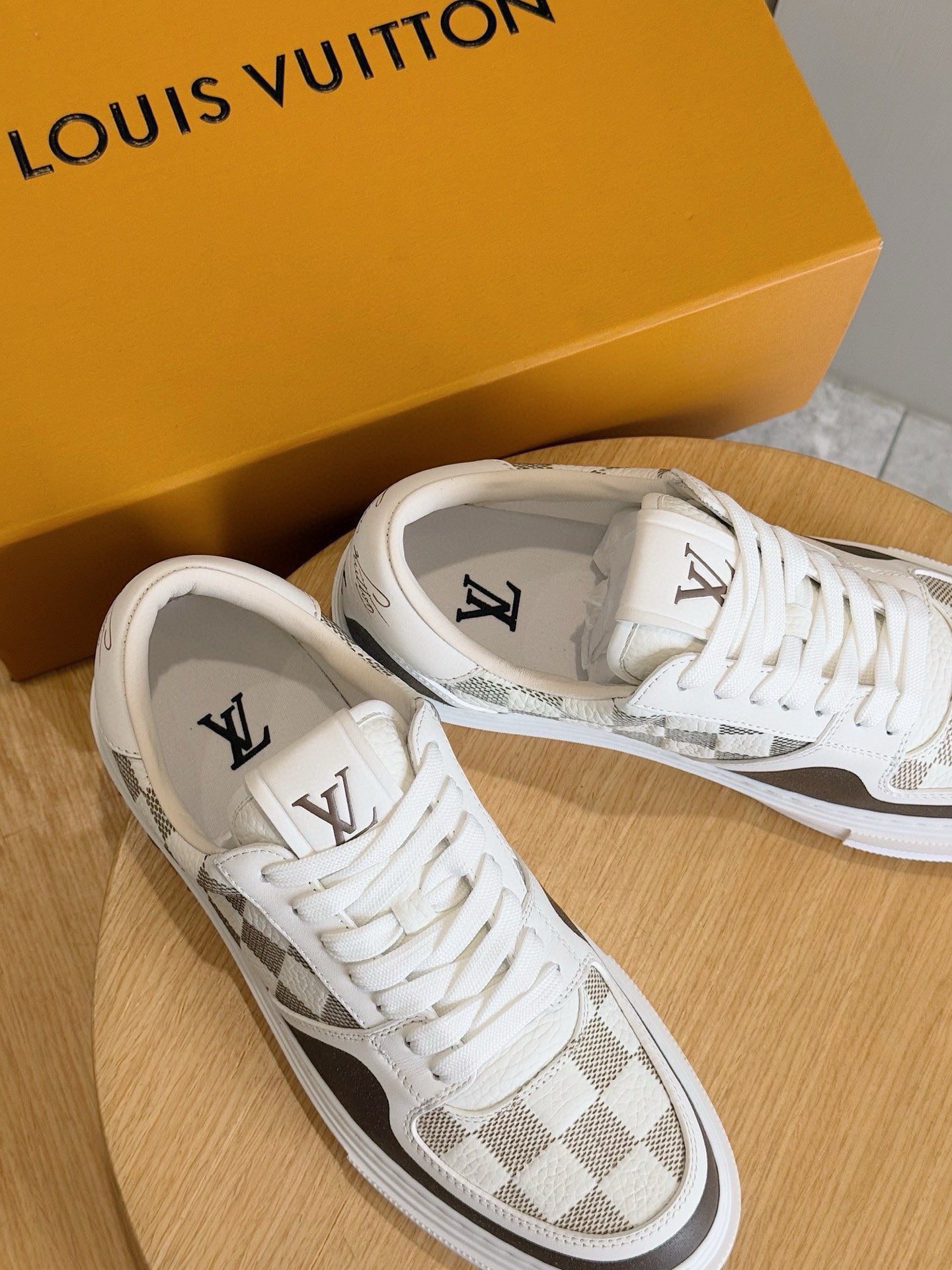 Louis Vuitton Classic Checked Sneakers
