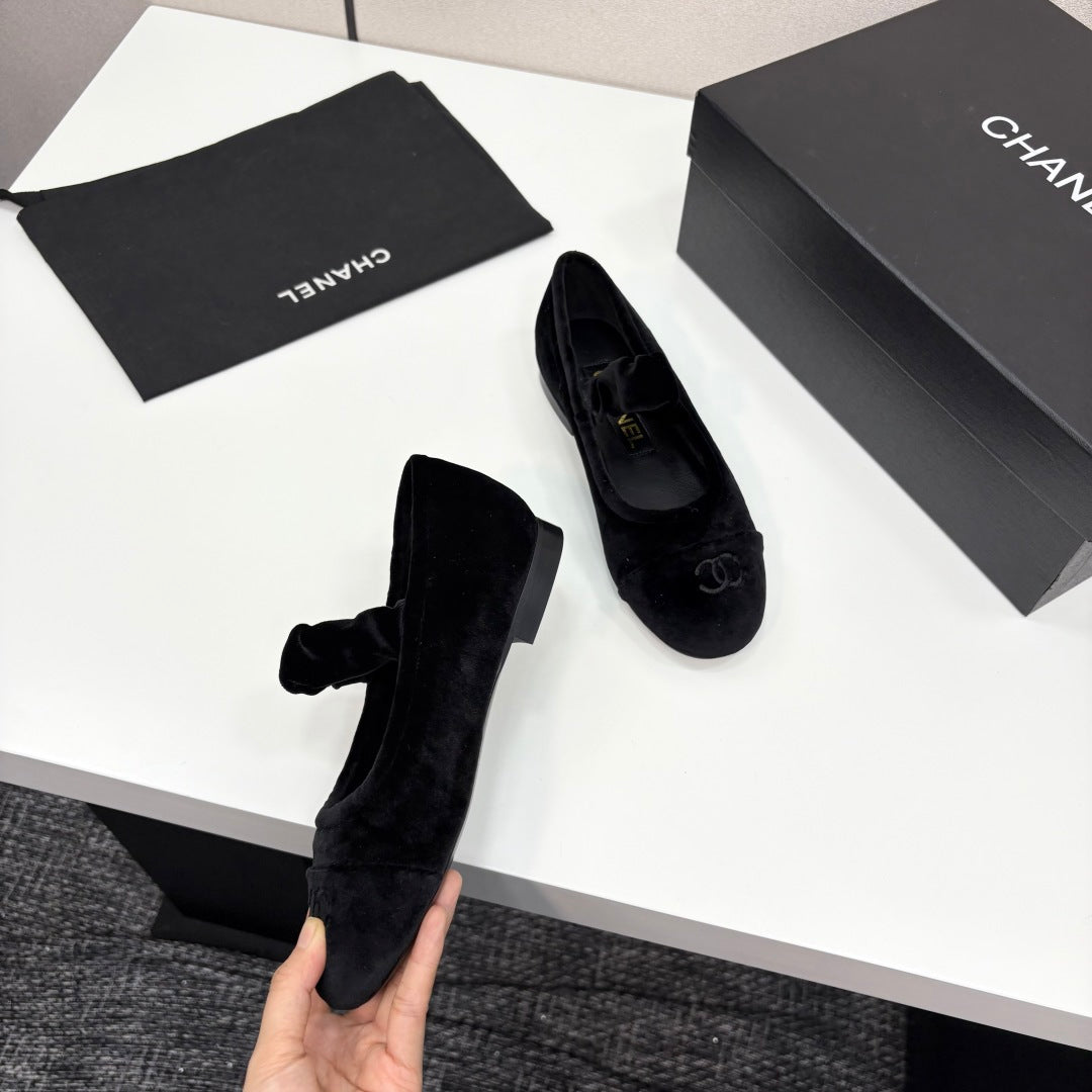 Chanel Crystal Elegance Ballet Flats