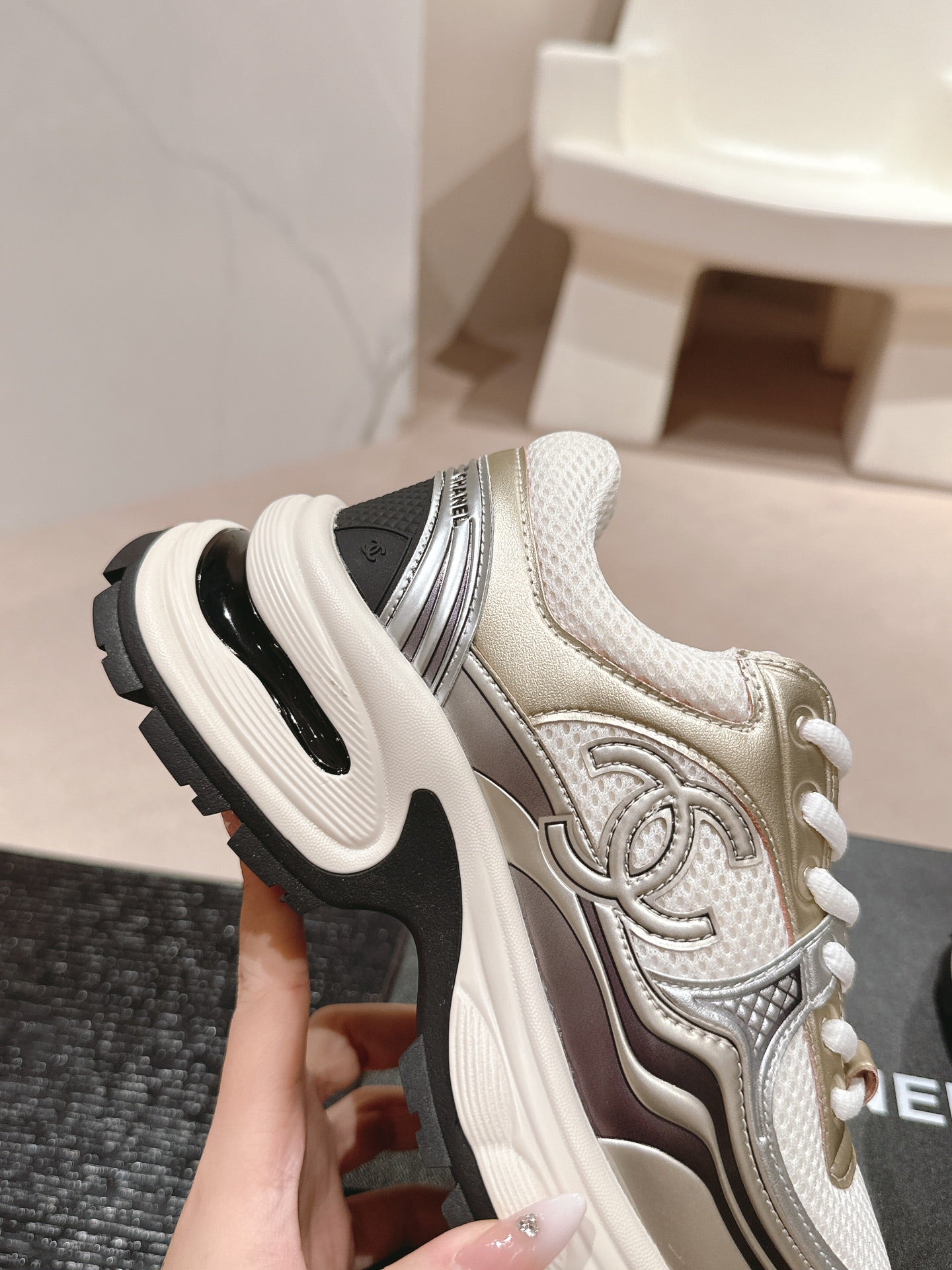 Chanel Women's Fabric Trainers