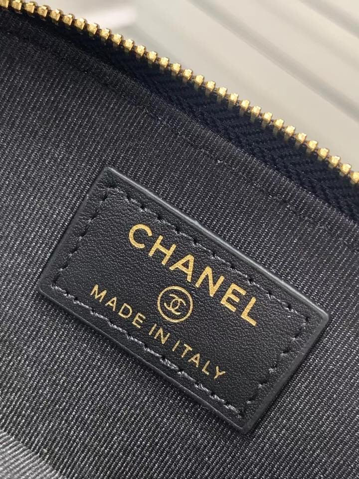 Chanel Pearl Crush Denim Crossbody