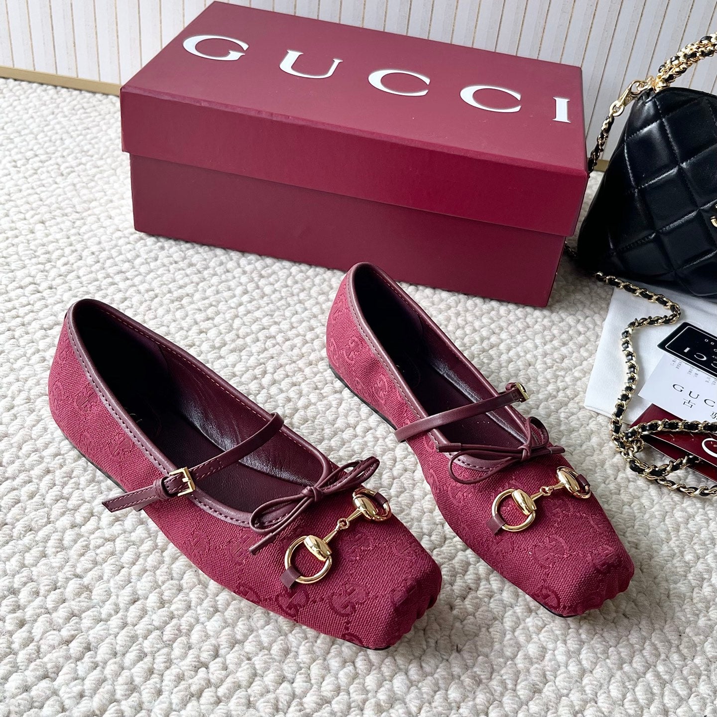 Gucci Women's Horsebit Ballet Flat