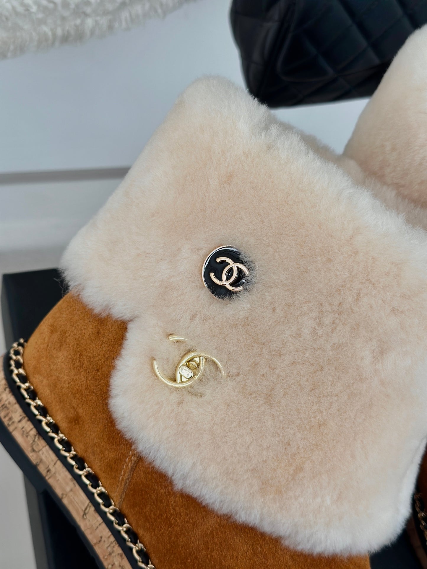 Chanel Timeless Fur-Lined Elegance Boots