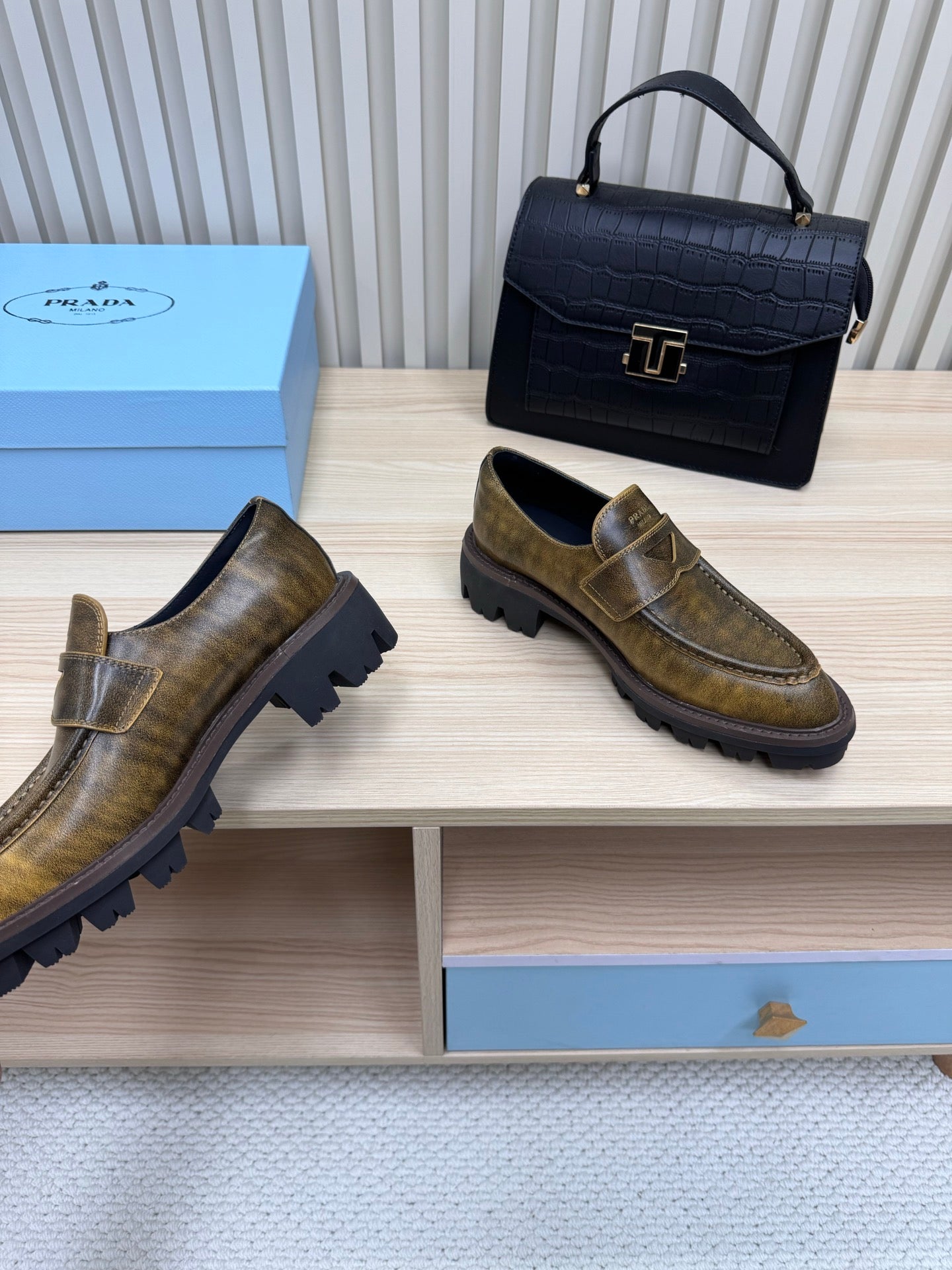 Prada Timeless Elegance Thong Sandals