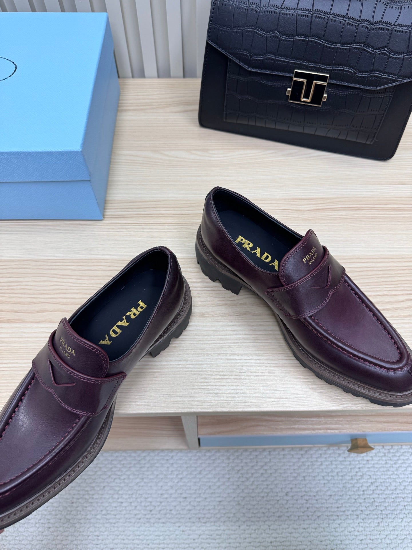 Prada Timeless Elegance Thong Sandals