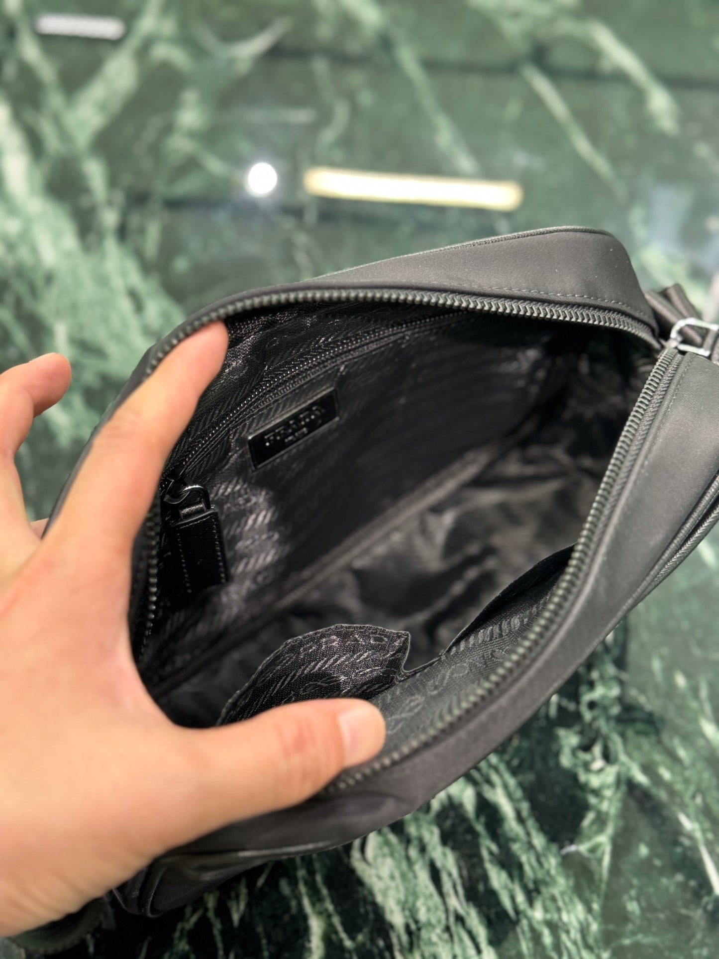 Prada Timeless Tessuto Elegance Crossbody