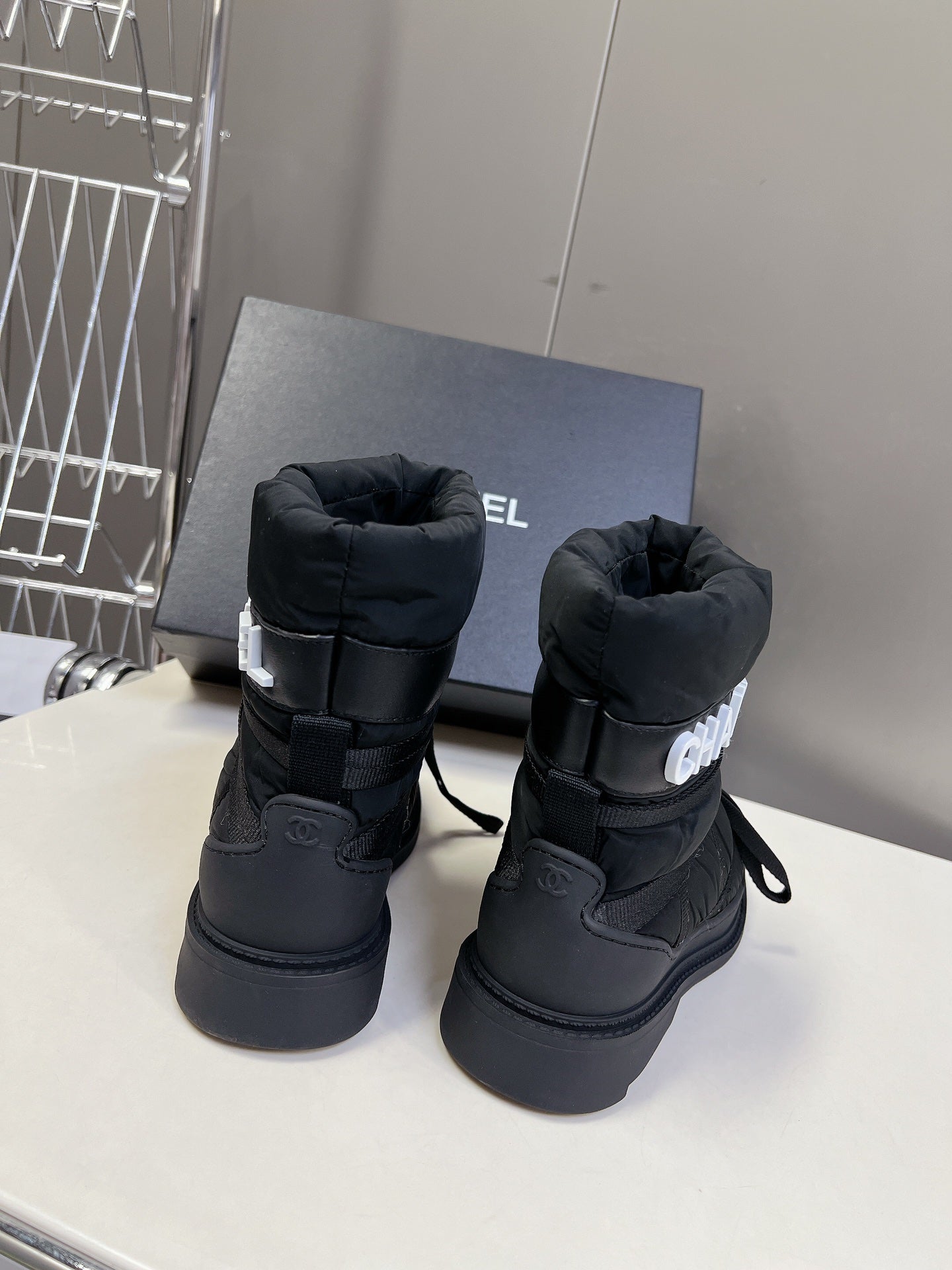 Chanel Winter Elegance Snow Boots