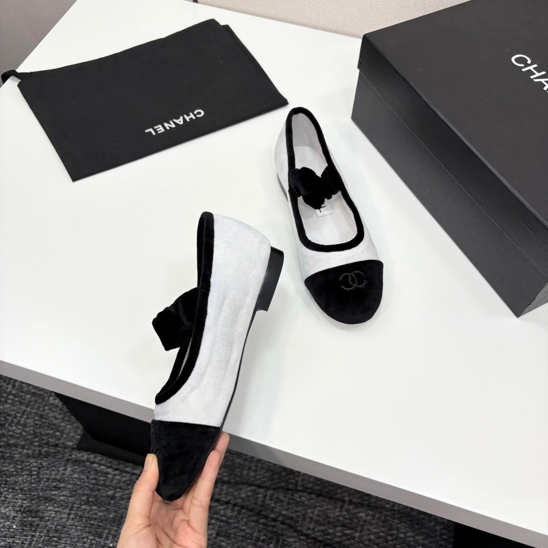 Chanel Crystal Elegance Ballet Flats