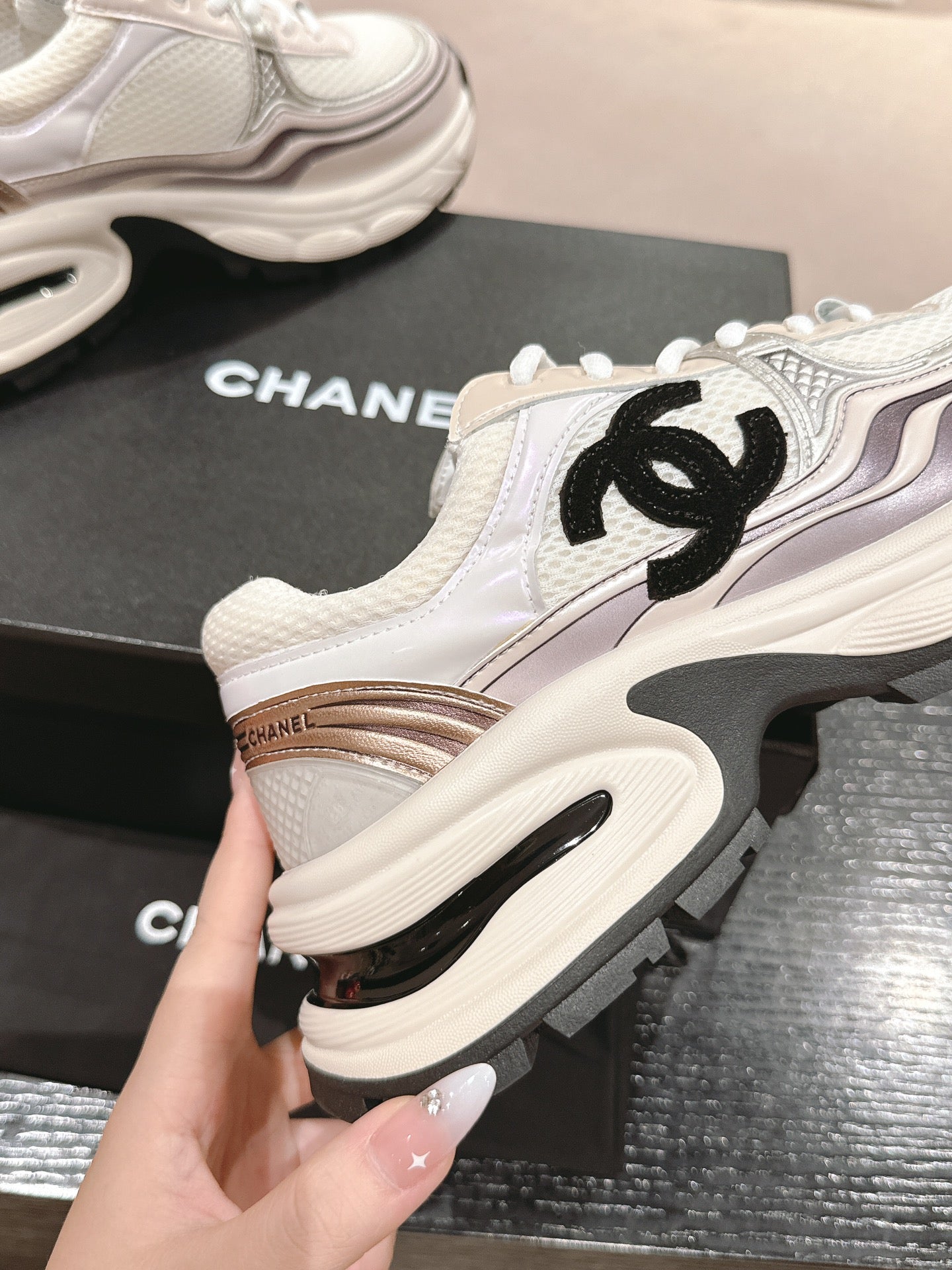 Chanel Women's Fabric Trainers