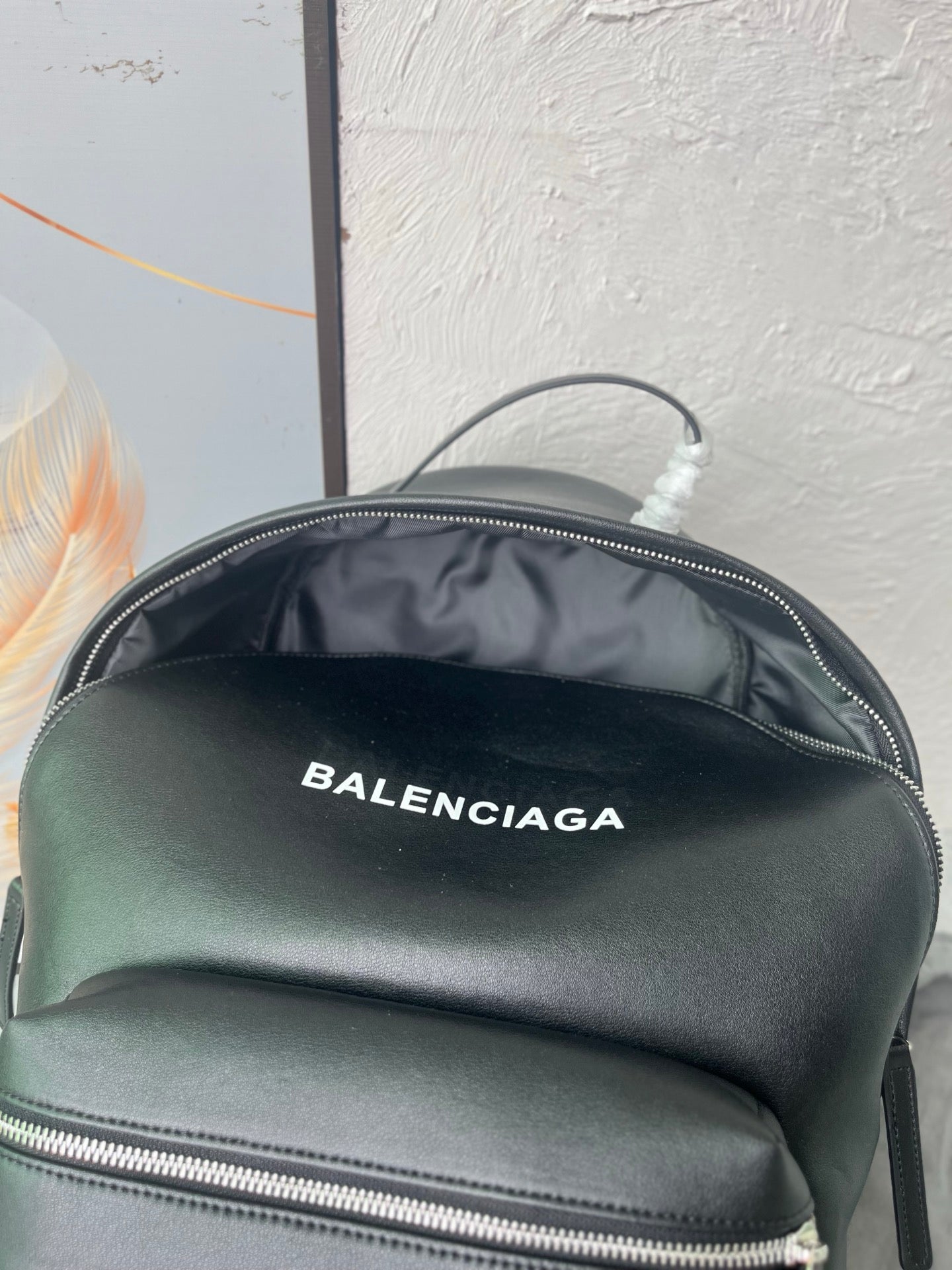 Balenciaga Timeless Nylon Wheel Backpack