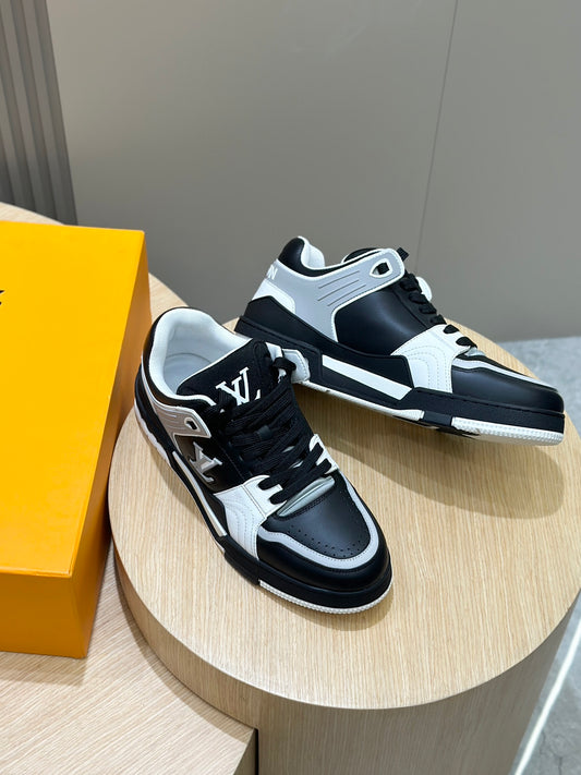 Louis Vuitton Timeless Beige & White Skate Elegance