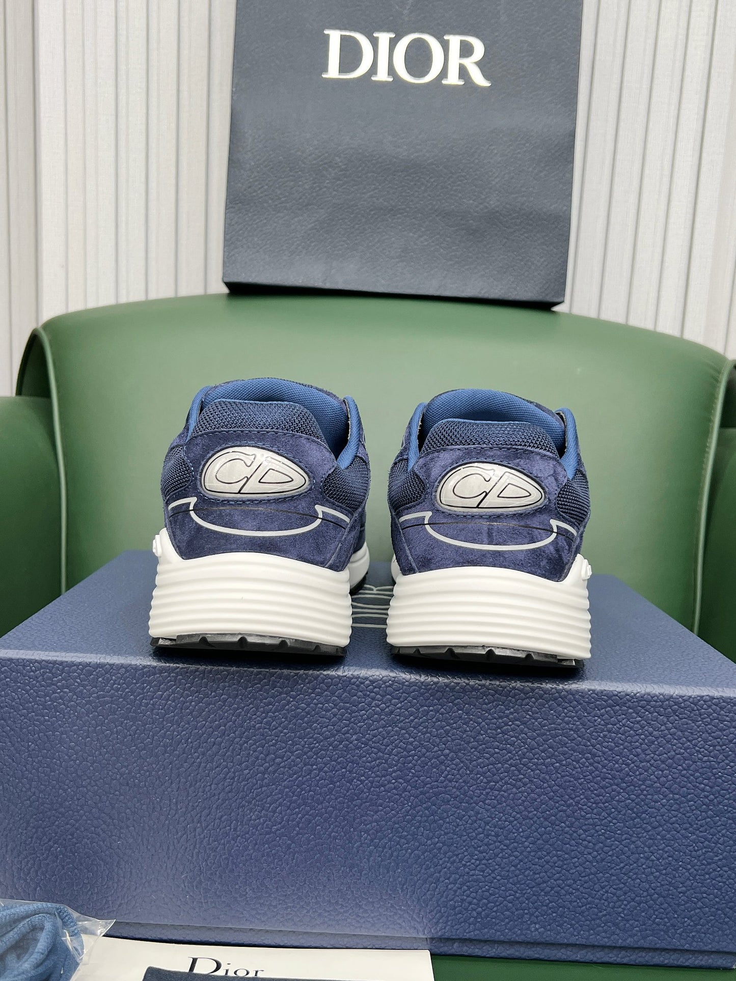 Dior Blue & Grey B30 Sneakers