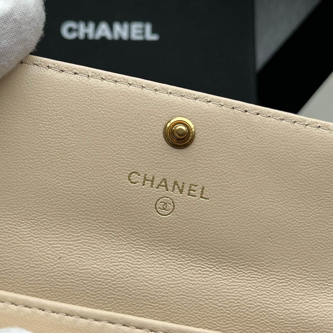 Chanel Timeless Elegance Folding Wallet
