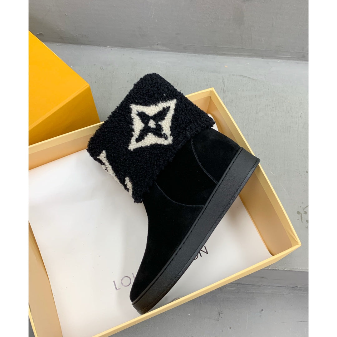Louis Vuitton Mouton Luxe Ankle Boots