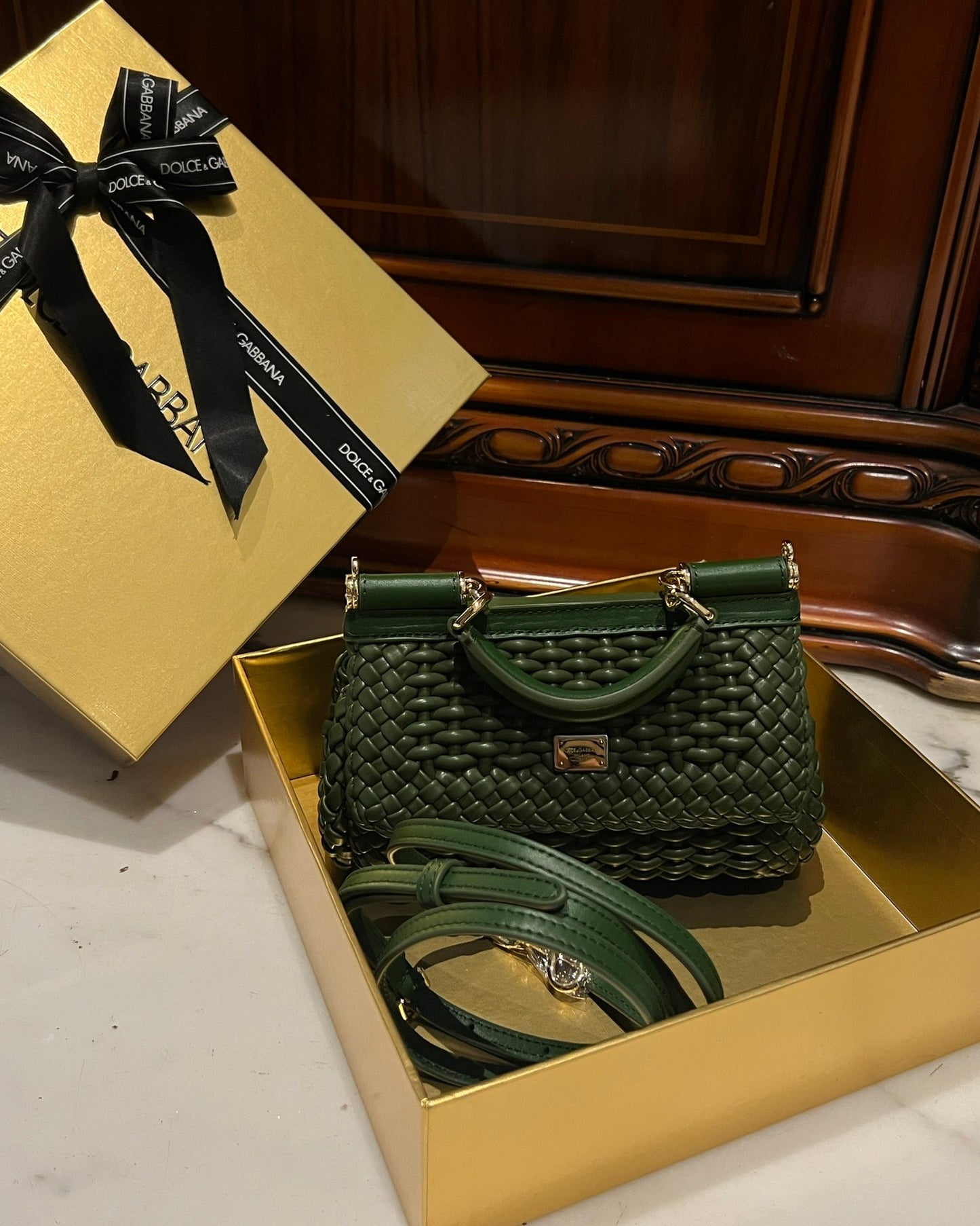 Dolce & Gabbana Dolce & Gabbana Micro Sicily 62 Tote Bag | Red | FARFETCH IL