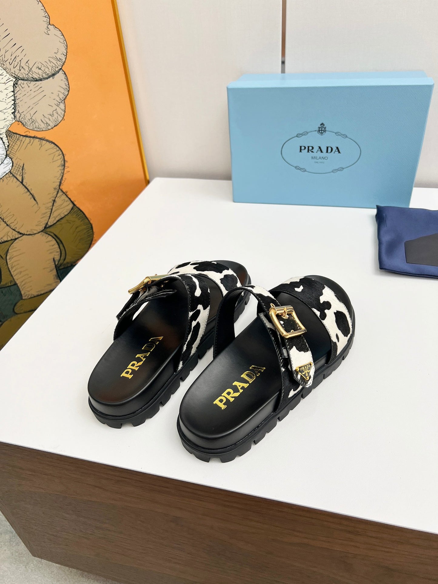 Prada Ethereal Elegance Ballet Flats