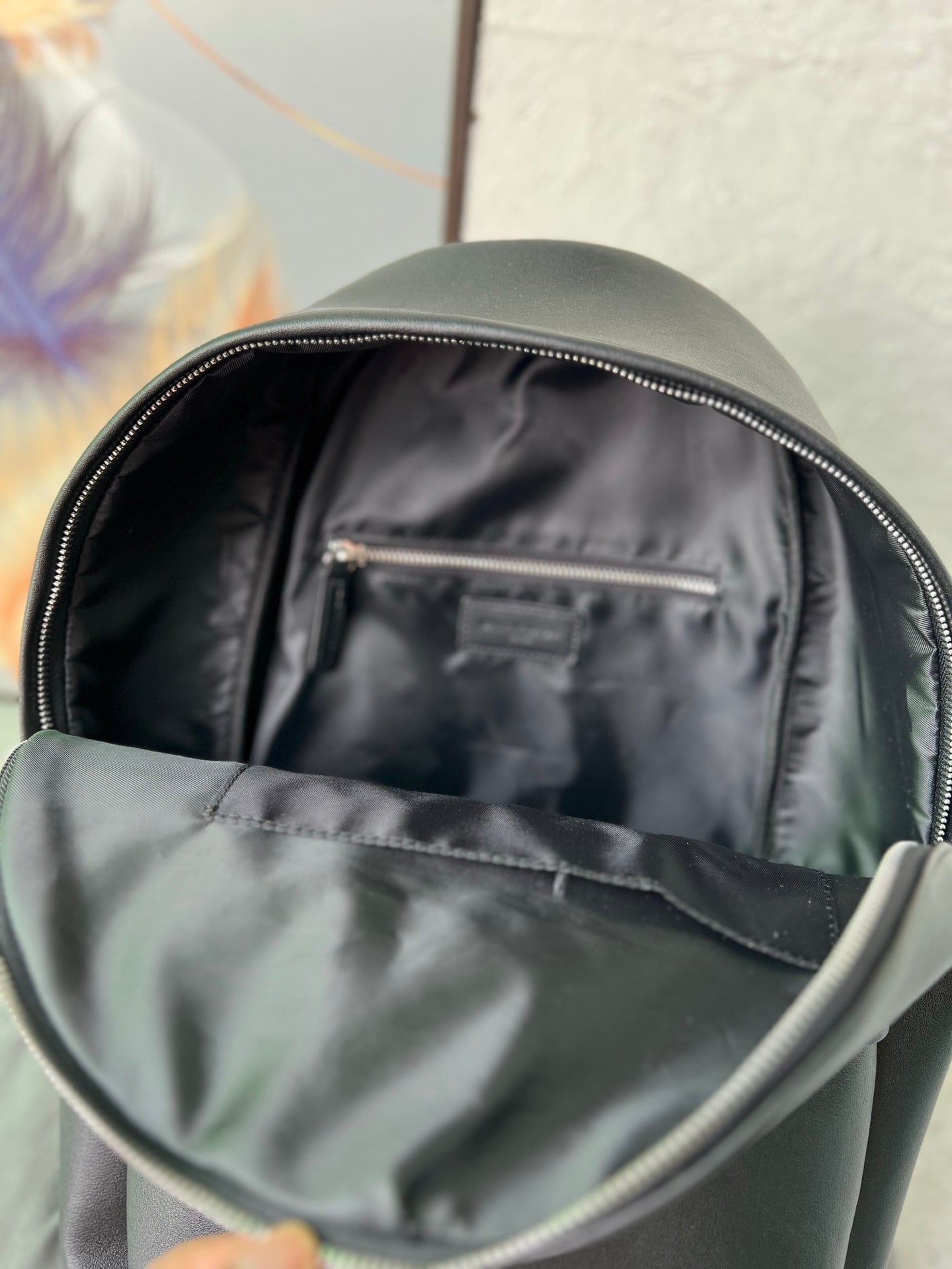 Balenciaga Timeless Nylon Wheel Backpack