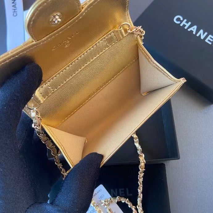 Chanel Timeless Chain Wallet
