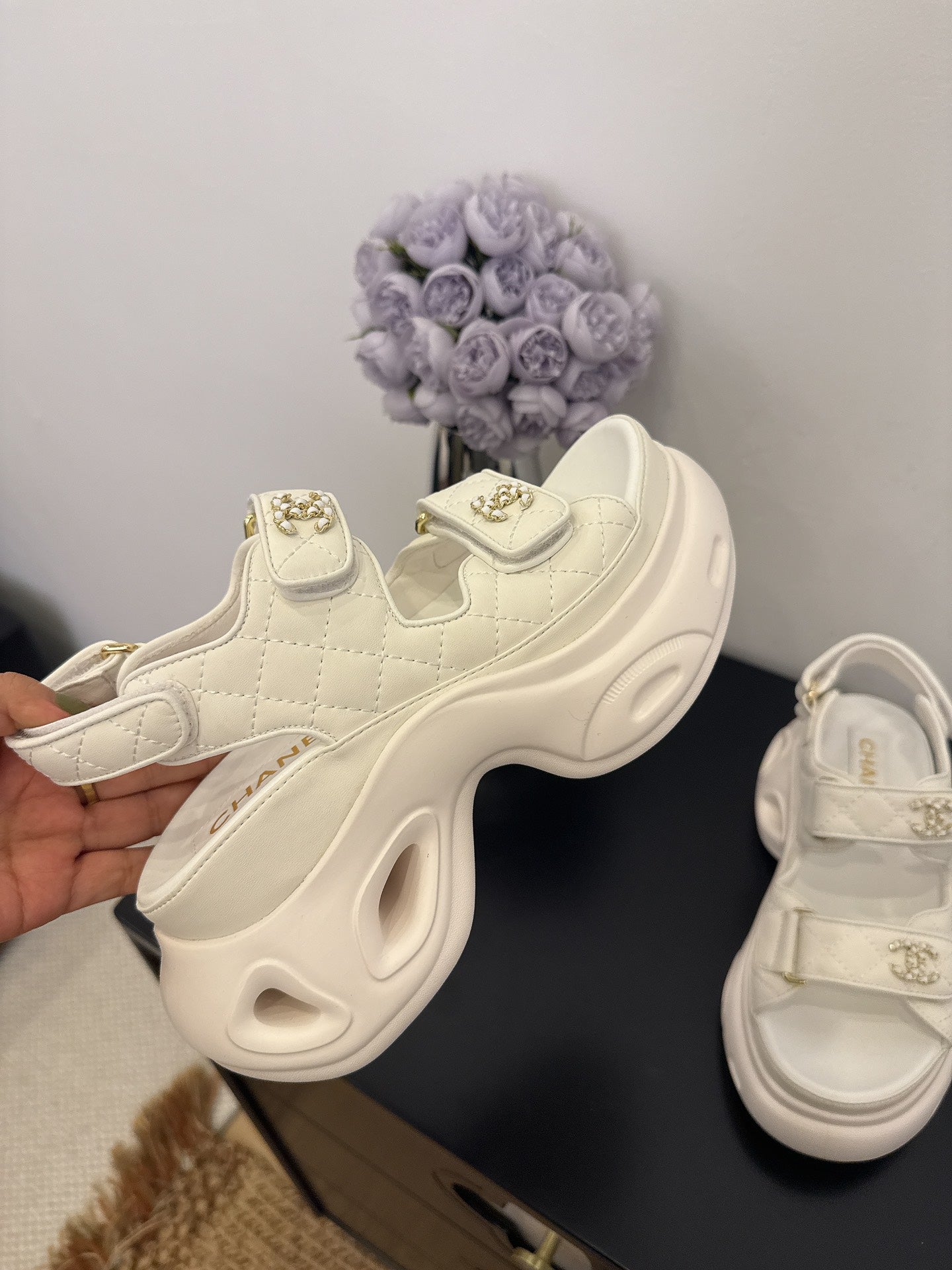 Chanel Arizona Luxe Stroll Sandals