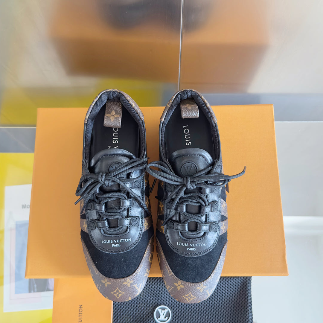 Louis Vuitton Chic Suede Loafers