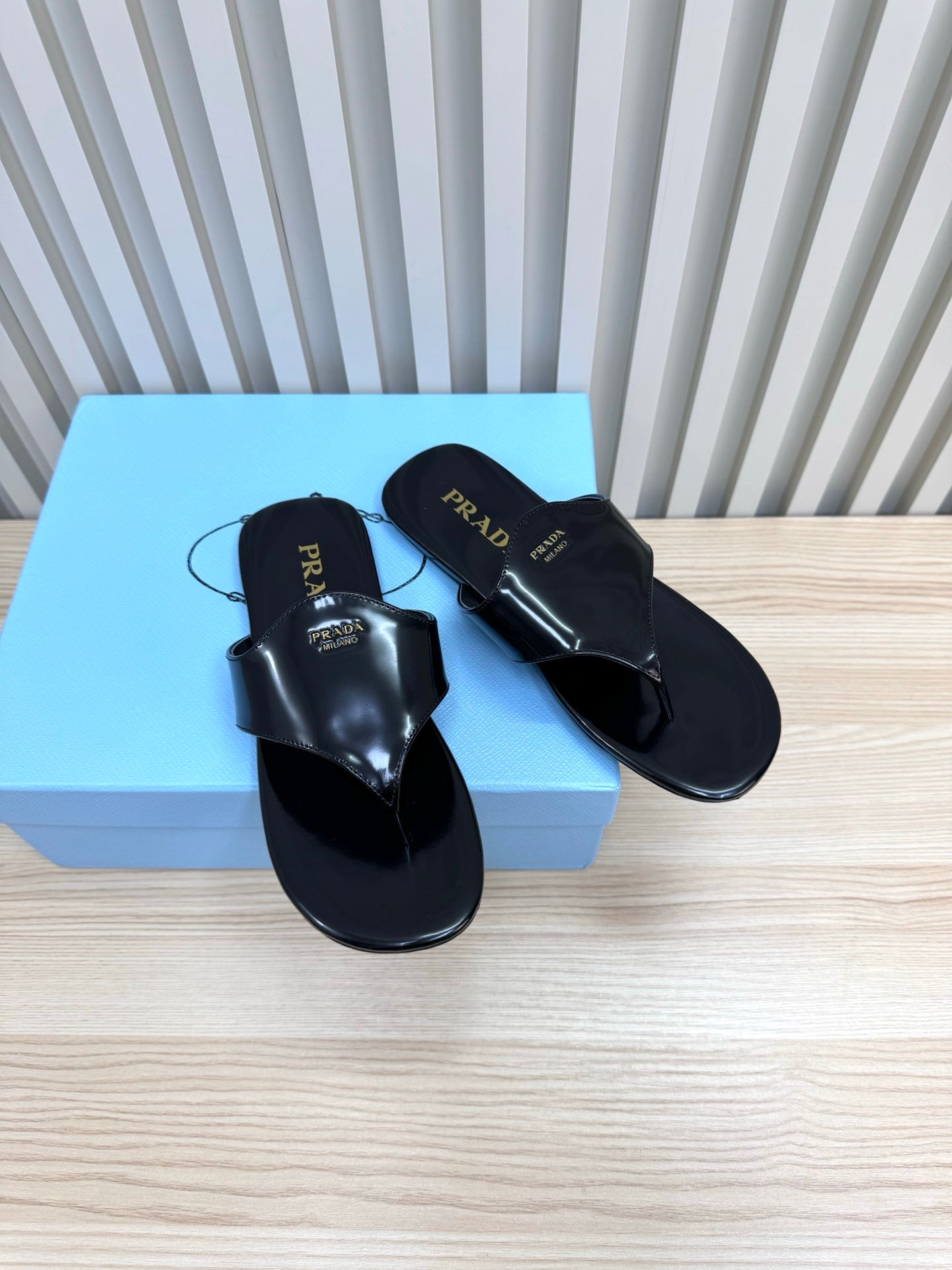 Prada Elysian Leather Sandals