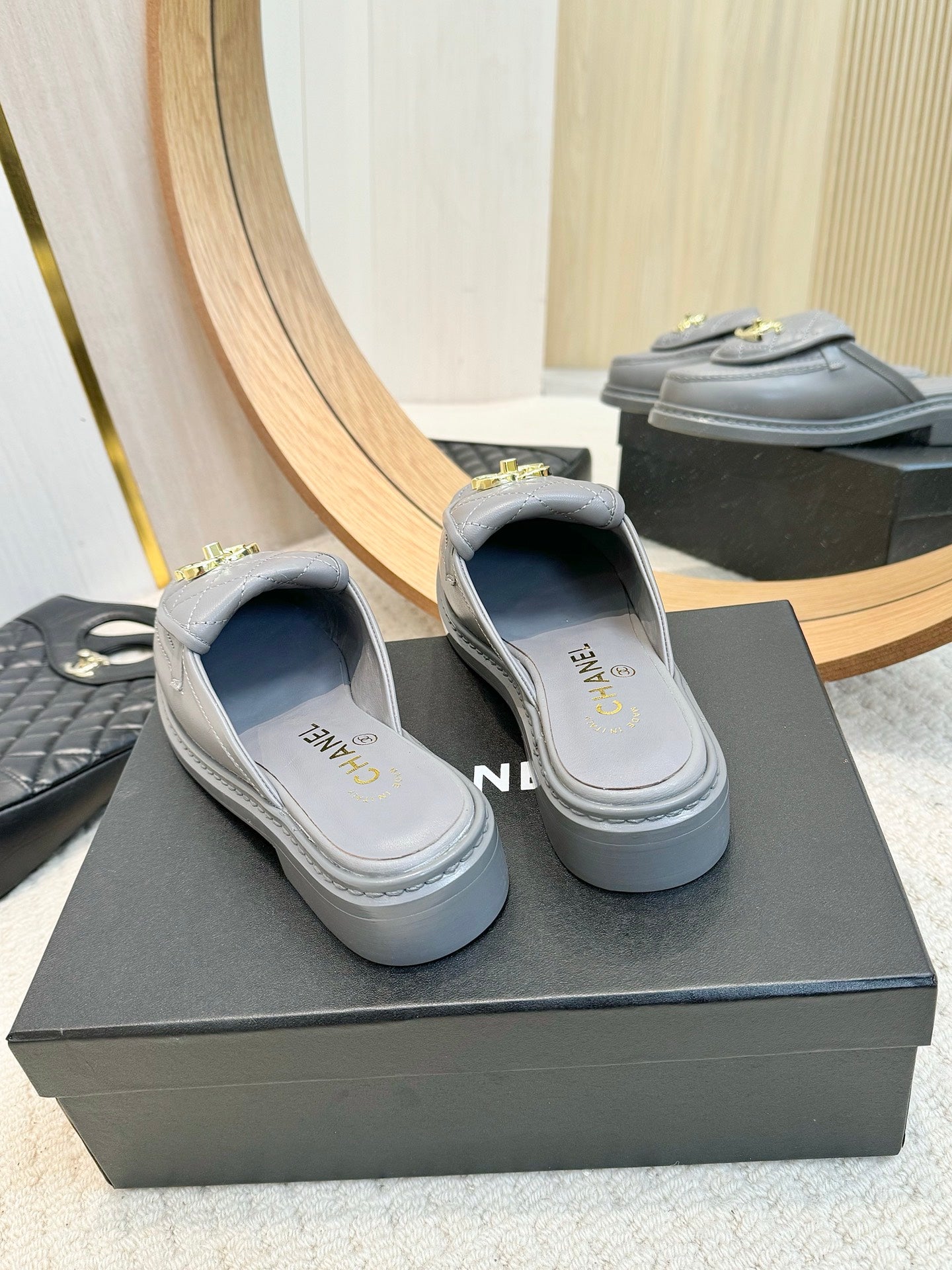 Chanel Golden Elegance Strappy Sandals