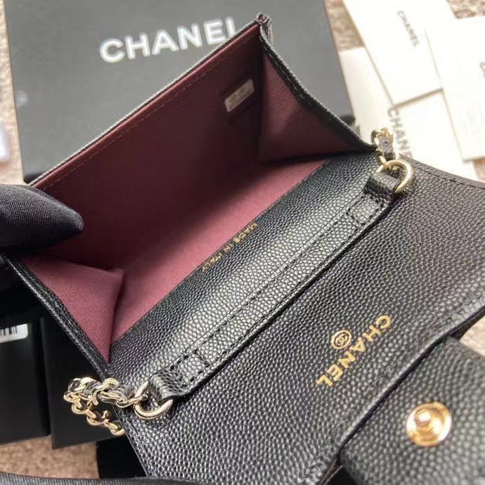 Chanel Timeless Chain Wallet