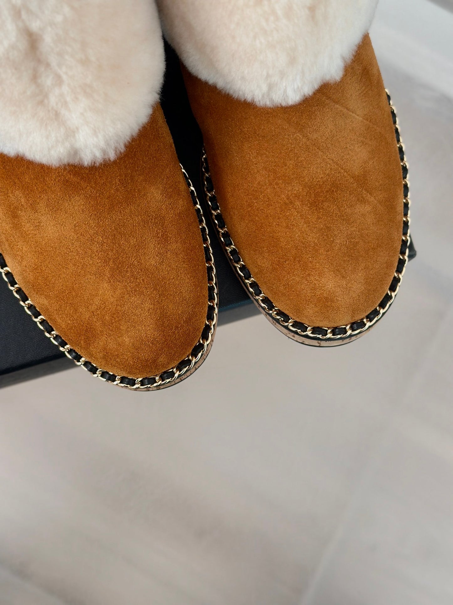 Chanel Timeless Fur-Lined Elegance Boots