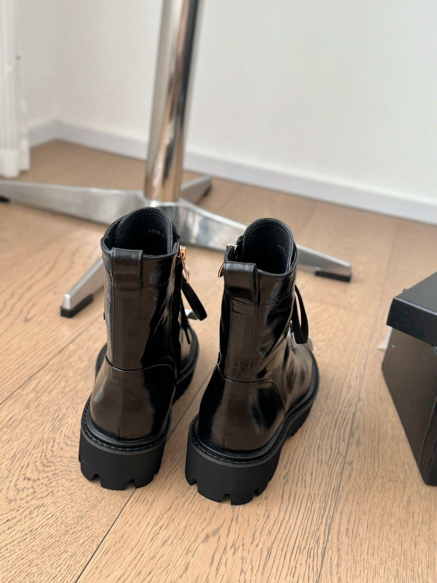 Chanel Tatum Luxe Combat Boots