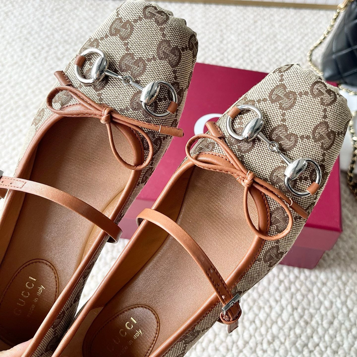 Gucci Women's Horsebit Ballet Flat