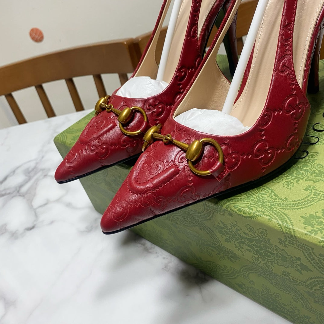 Gucci Women's slingback pump with Horsebit