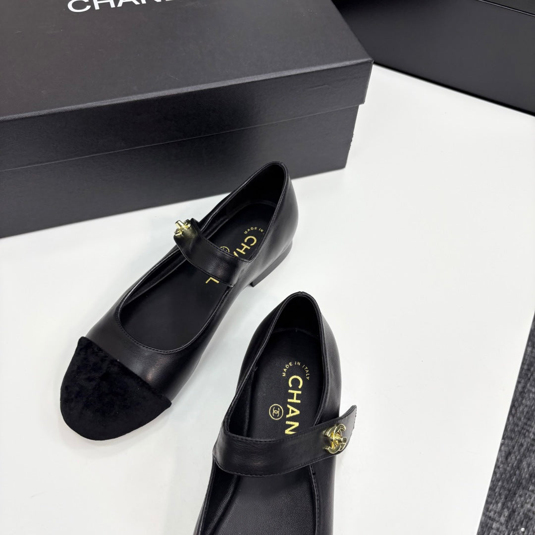 Chanel Crystal Elegance Ballet Flats