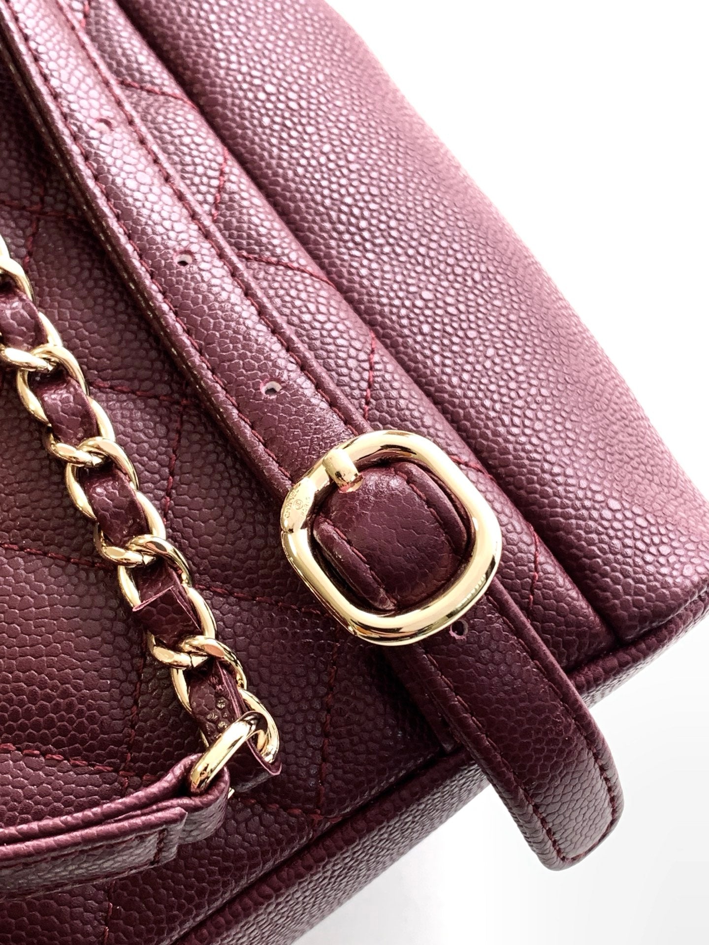 Chanel Timeless Elegance Lambskin Shoulder Bag