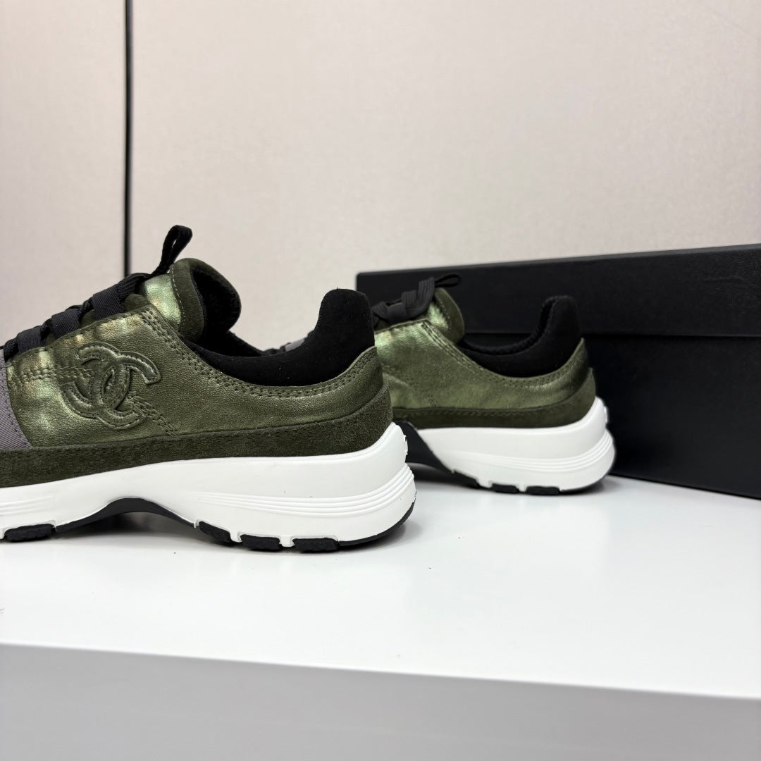 Chanel White Designer Sneakers