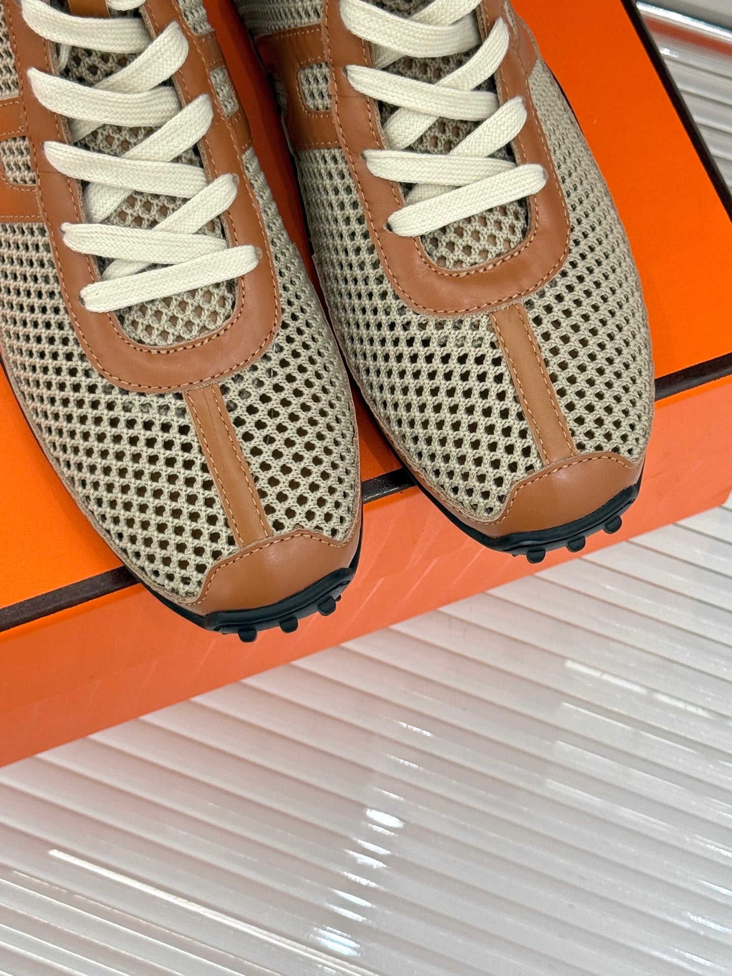 Hermes Lace-Up Ankle Boots