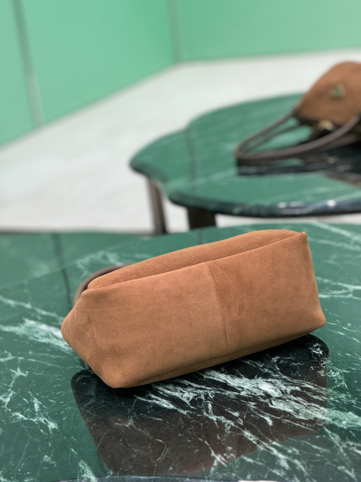 Prada Nocciolo Elegance Calfskin Tote