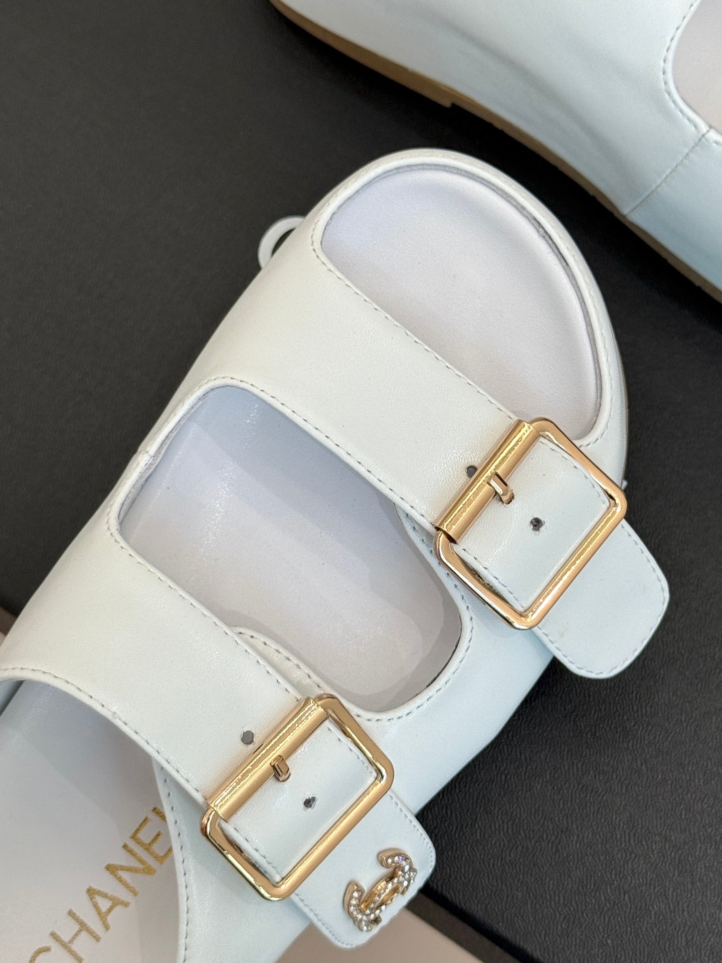 Chanel Elevated Comfort Leather Sandals