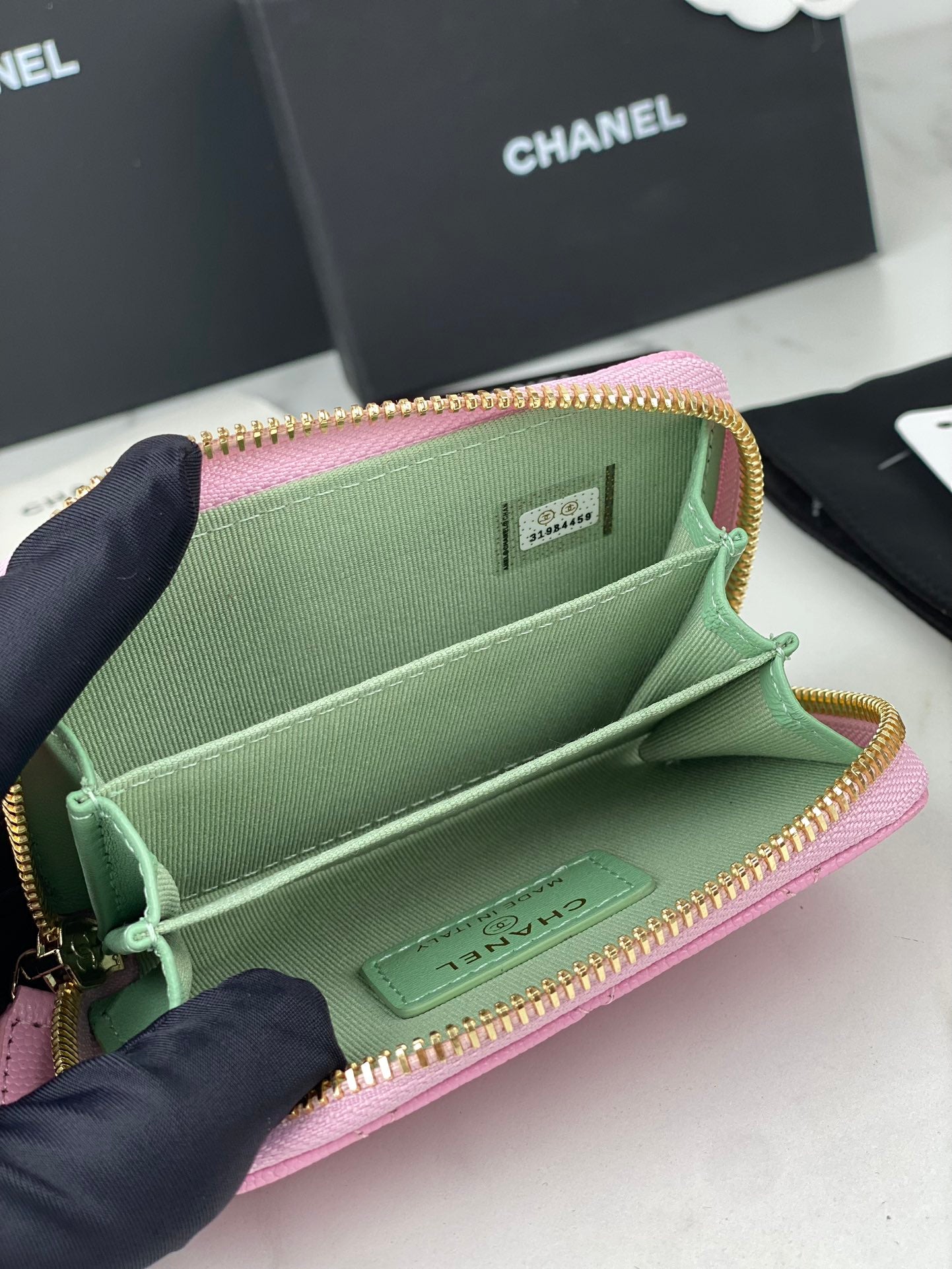 Chanel Caviar Coin Keeper