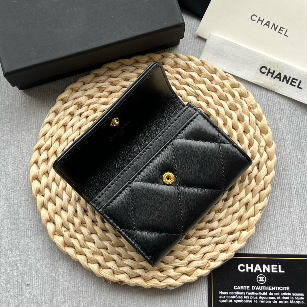 Chanel Timeless Elegance Folding Wallet