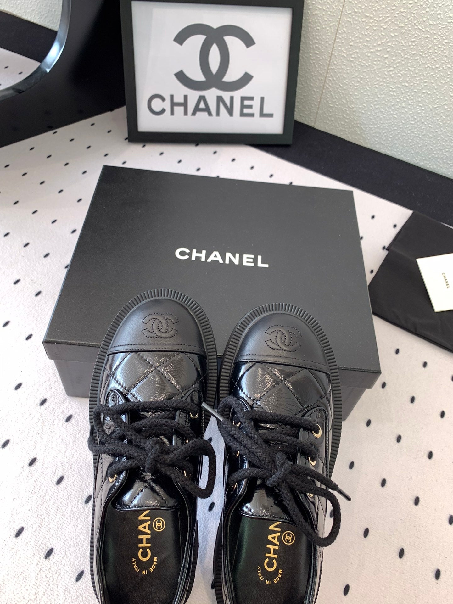 Chanel Elegant Perforated Suede Ankle Boots