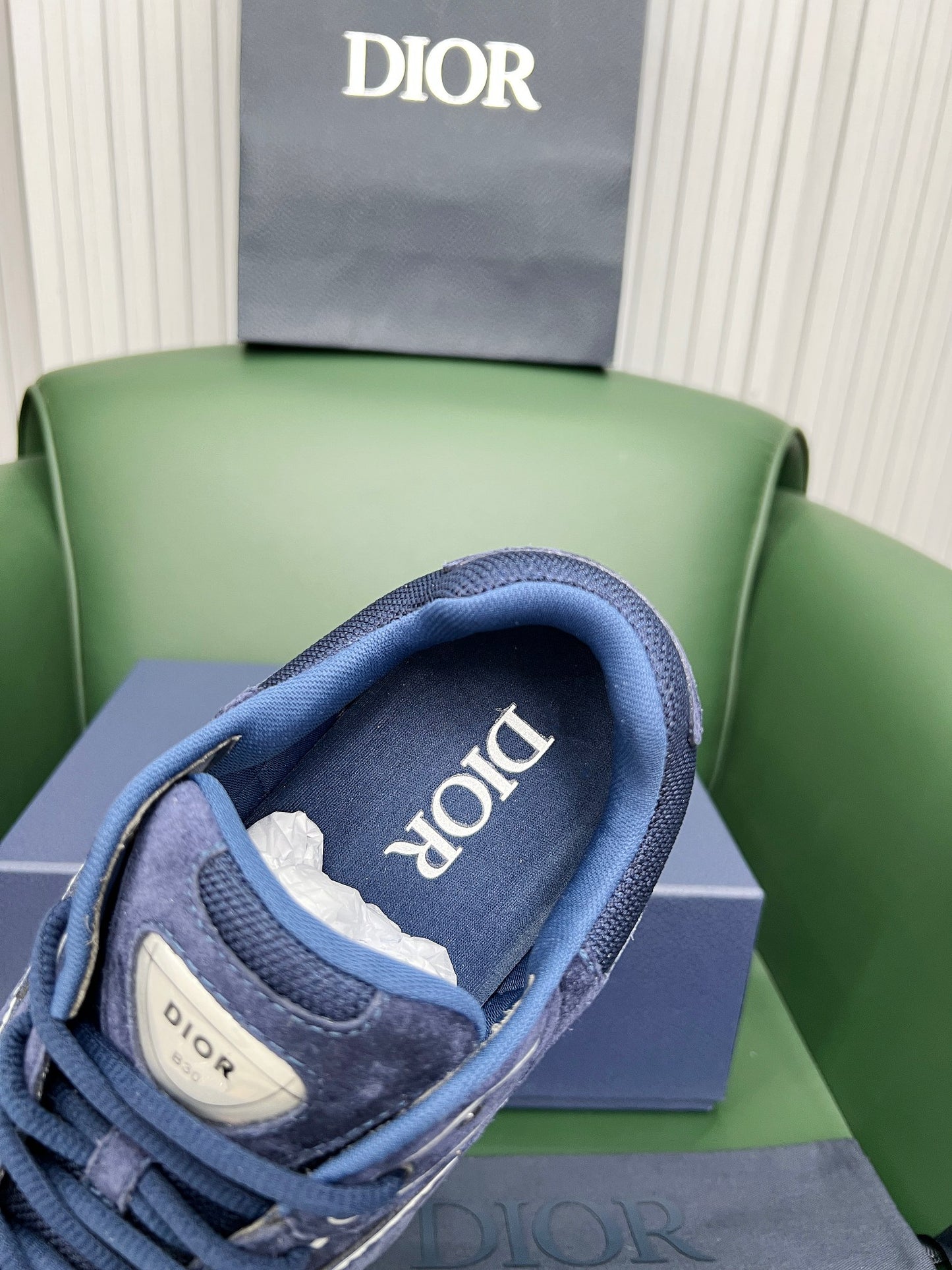 Dior Blue & Grey B30 Sneakers