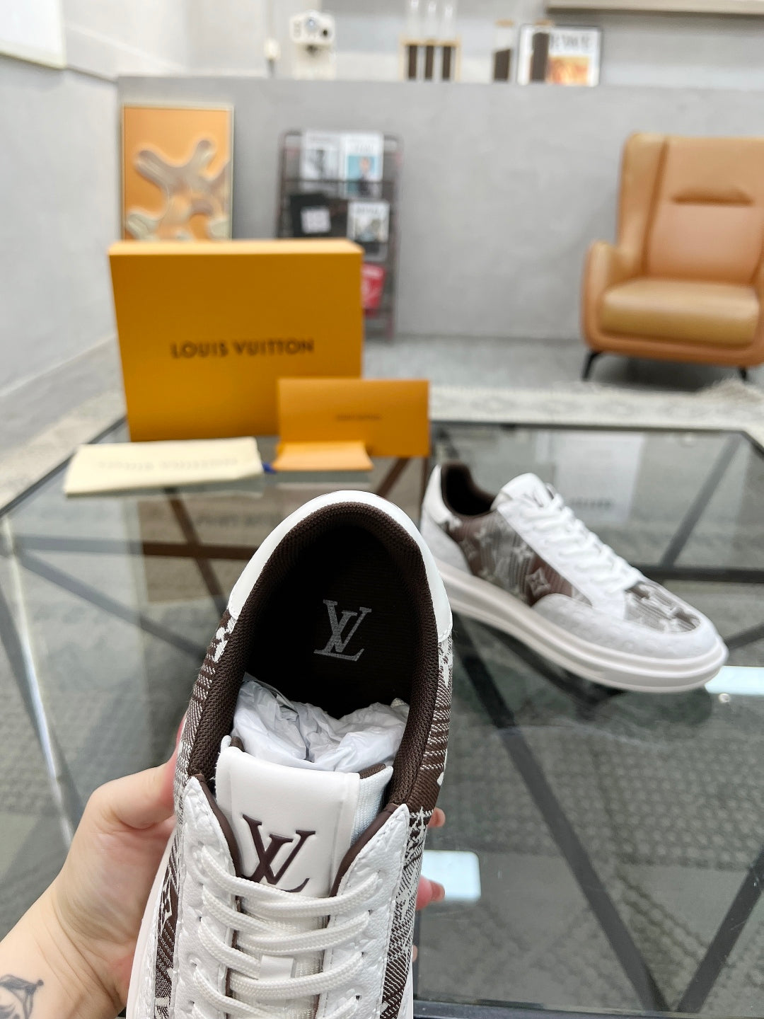 Louis Vuitton Timeless Parisian Sneakers